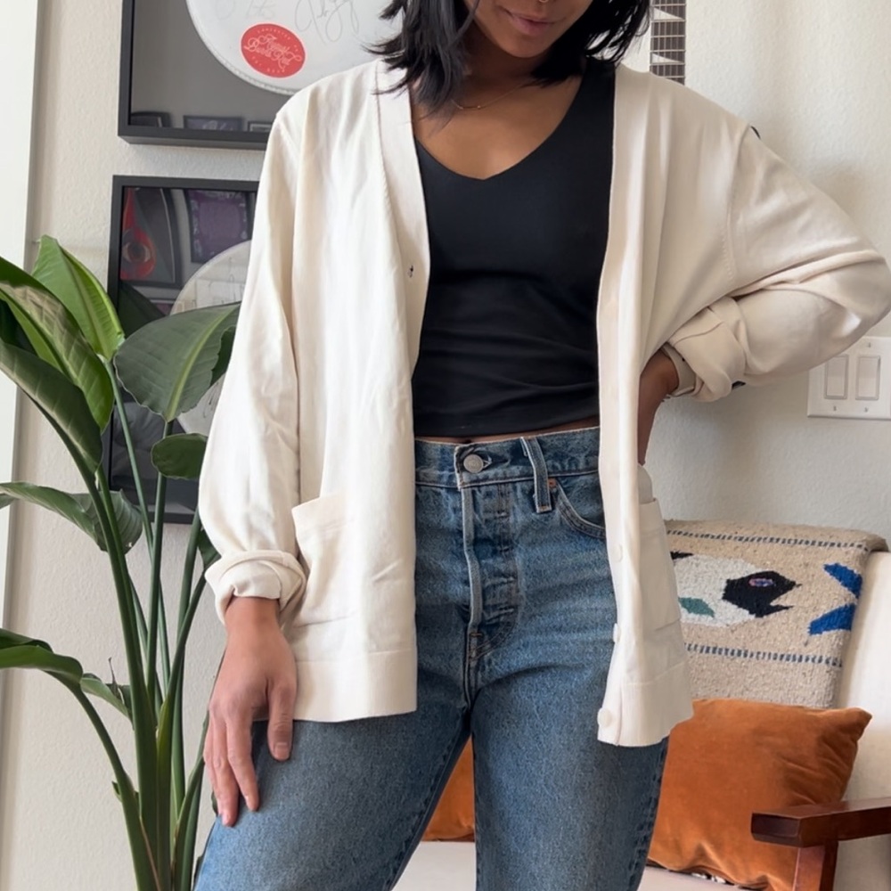 Pendleton Cream colored cardigan